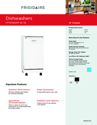 frigidaire ffpd1821mb