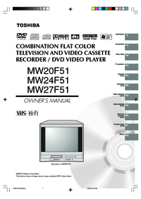 Toshiba MW20F51 MW24F51 MW27F51 Manual - usermanual.com